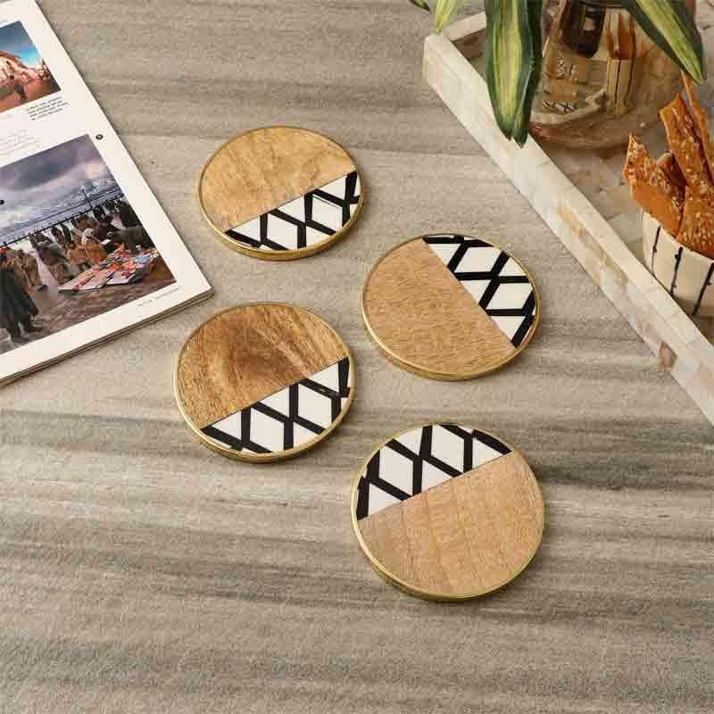 Coaster - Intertwined Coaster - Set Of Four