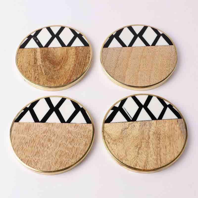 Coaster - Intertwined Coaster - Set Of Four