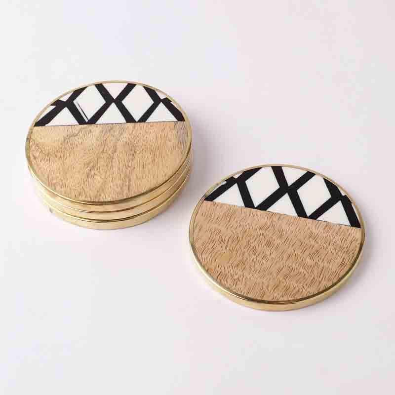 Coaster - Intertwined Coaster - Set Of Four