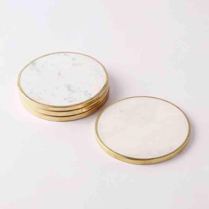 Coaster - Marble Pichola Coaster - Set Of Four