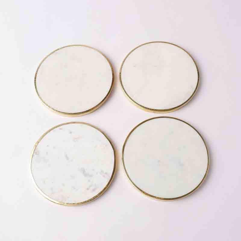 Coaster - Marble Pichola Coaster - Set Of Four