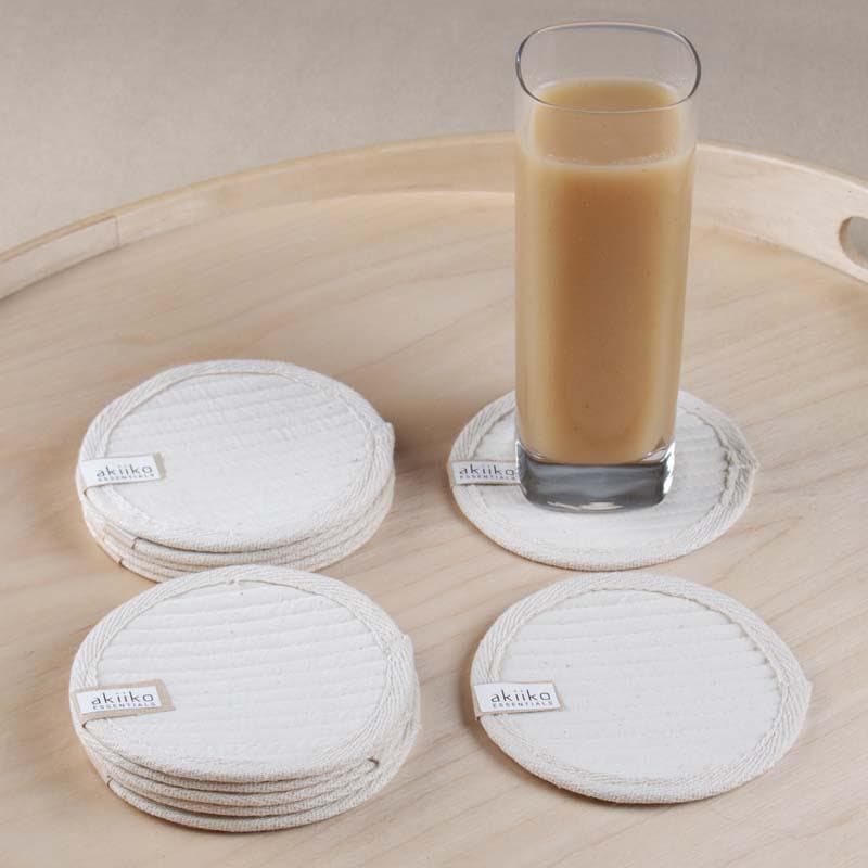 Buy Mizu Coasters - Set Of Twelve Coasters from Vaaree