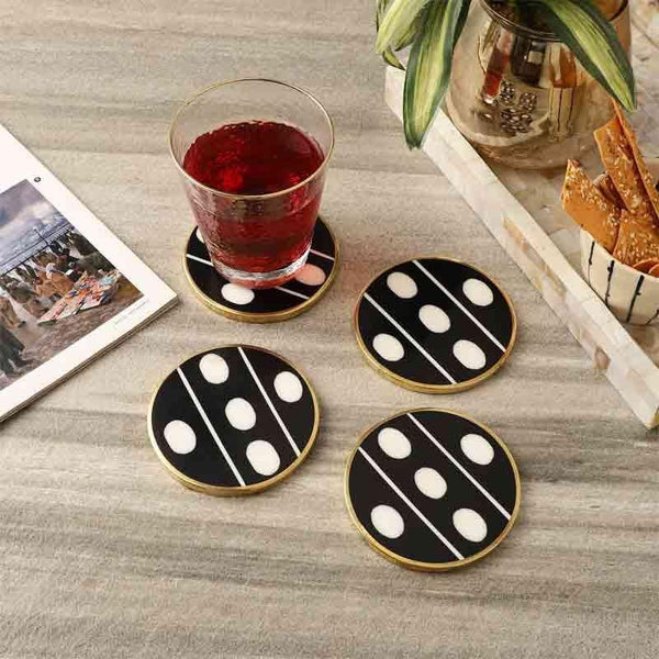 Coaster - Penta Polka Coaster - Set Of Four