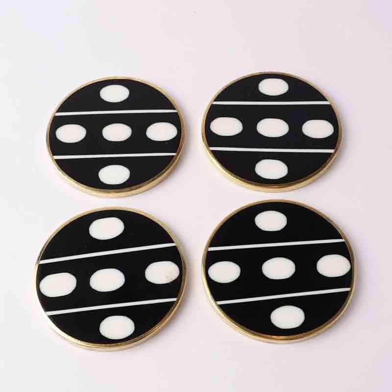 Coaster - Penta Polka Coaster - Set Of Four