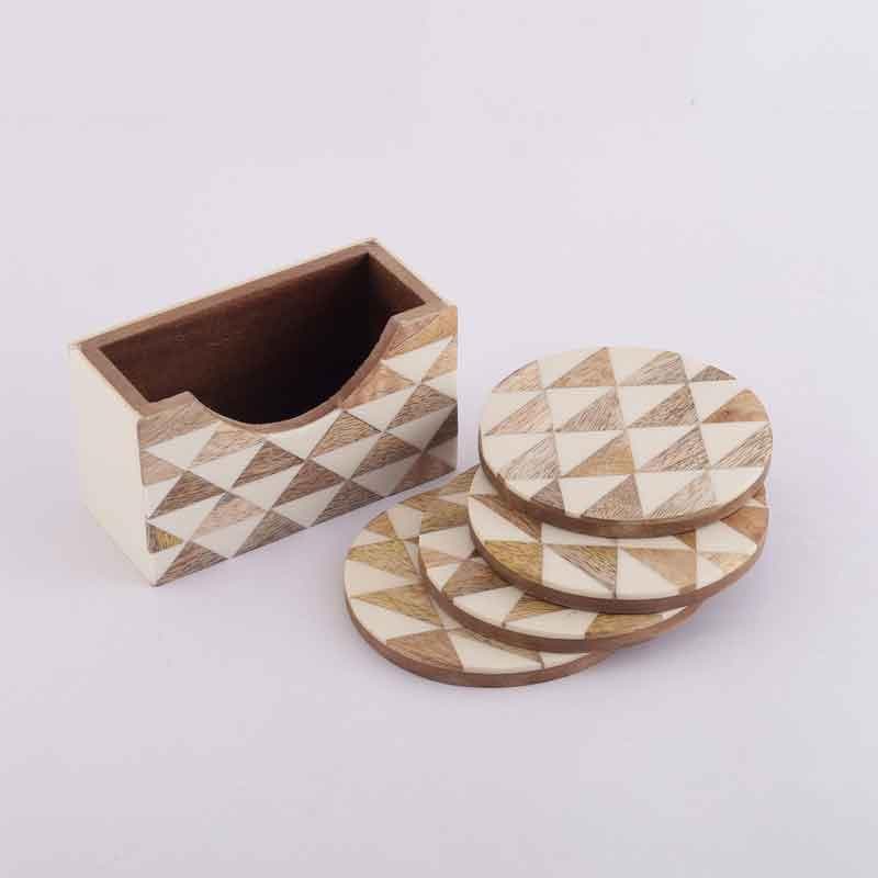 Buy Pyramids Coaster - Set Of Four Coasters from Vaaree