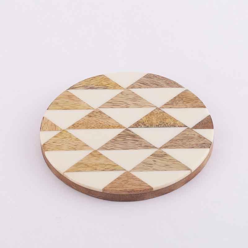 Coaster - Pyramids Coaster - Set Of Four