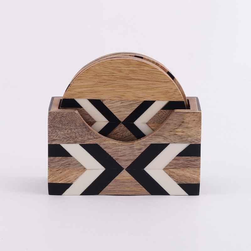 Coaster - Teer Wooden Coaster - Set Of Four