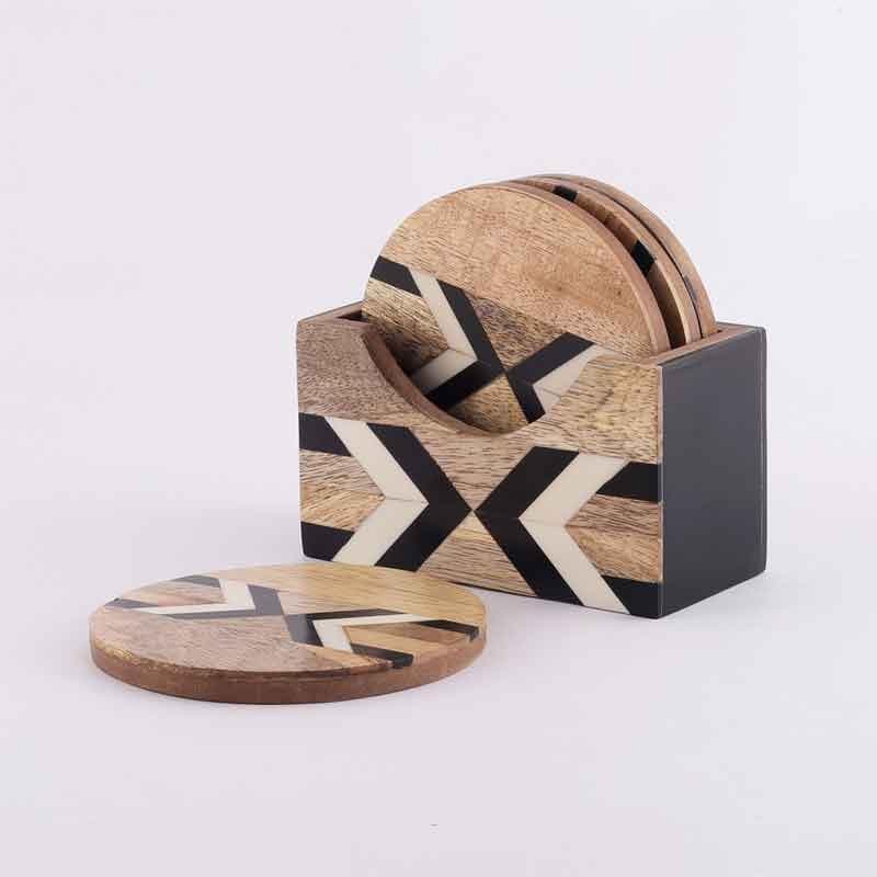 Coaster - Teer Wooden Coaster - Set Of Four