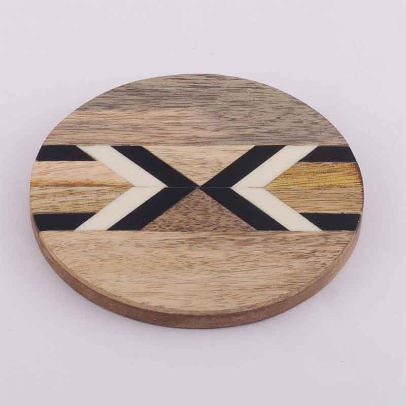 Coaster - Teer Wooden Coaster - Set Of Four