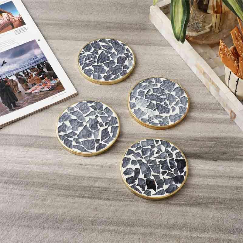 Buy Turkish Mosaic Coaster - Set Of Four Coasters from Vaaree