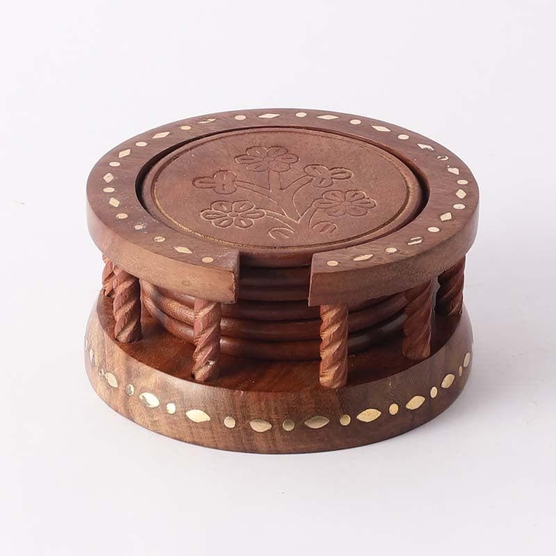 Buy Wheels Wooden Coaster Coasters from Vaaree