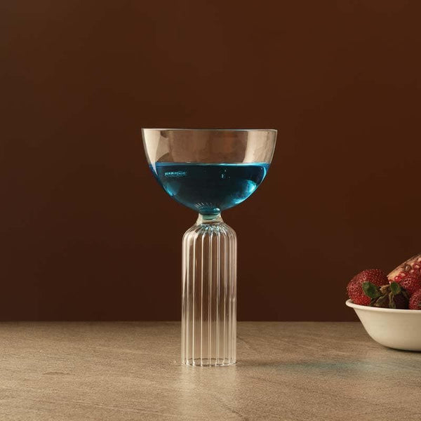 Cocktail Glasses - Crowned Fluted Glass - 100 Ml