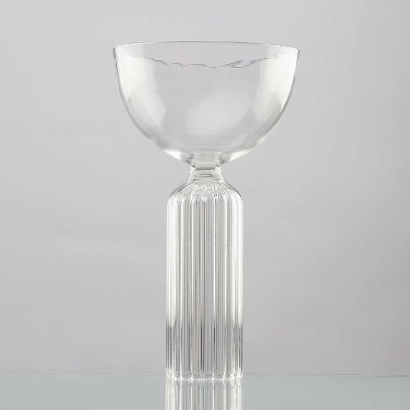 Buy Crowned Fluted Glass - 100 Ml Cocktail Glasses from Vaaree