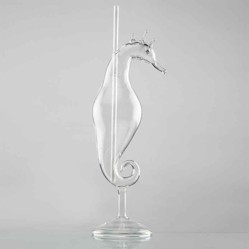 Buy Seahorse Cocktail Glass - 450 ML Cocktail Glasses from Vaaree