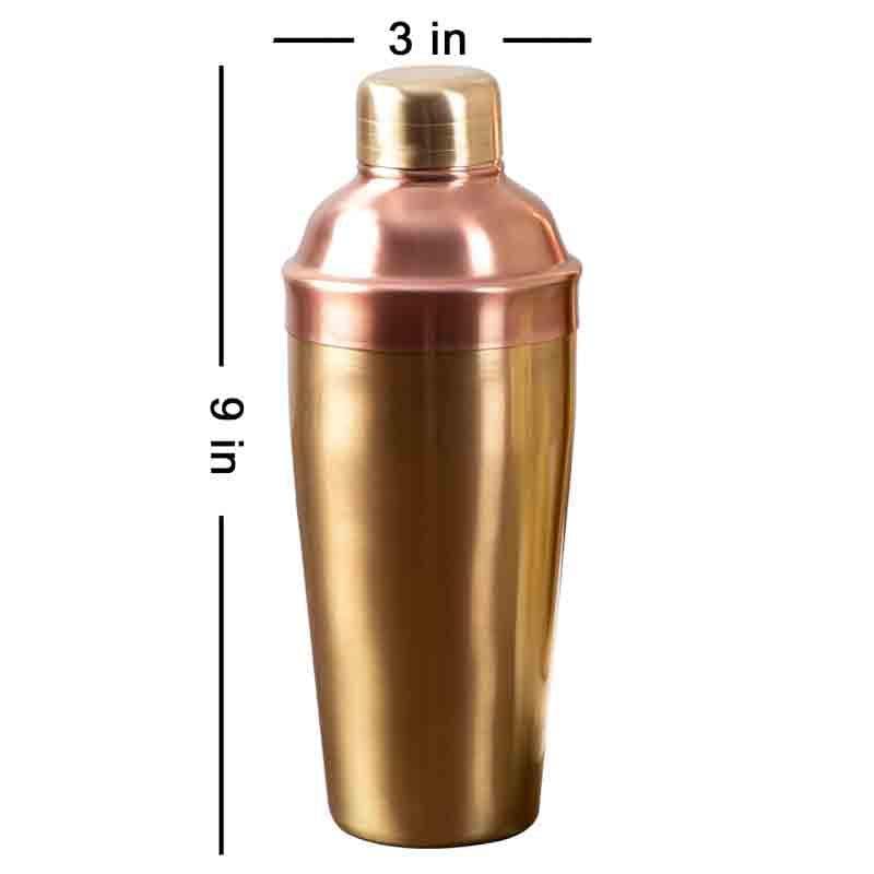 Buy Dove Cocktail Shaker - Gold & Copper Barware Tools & Sets from Vaaree