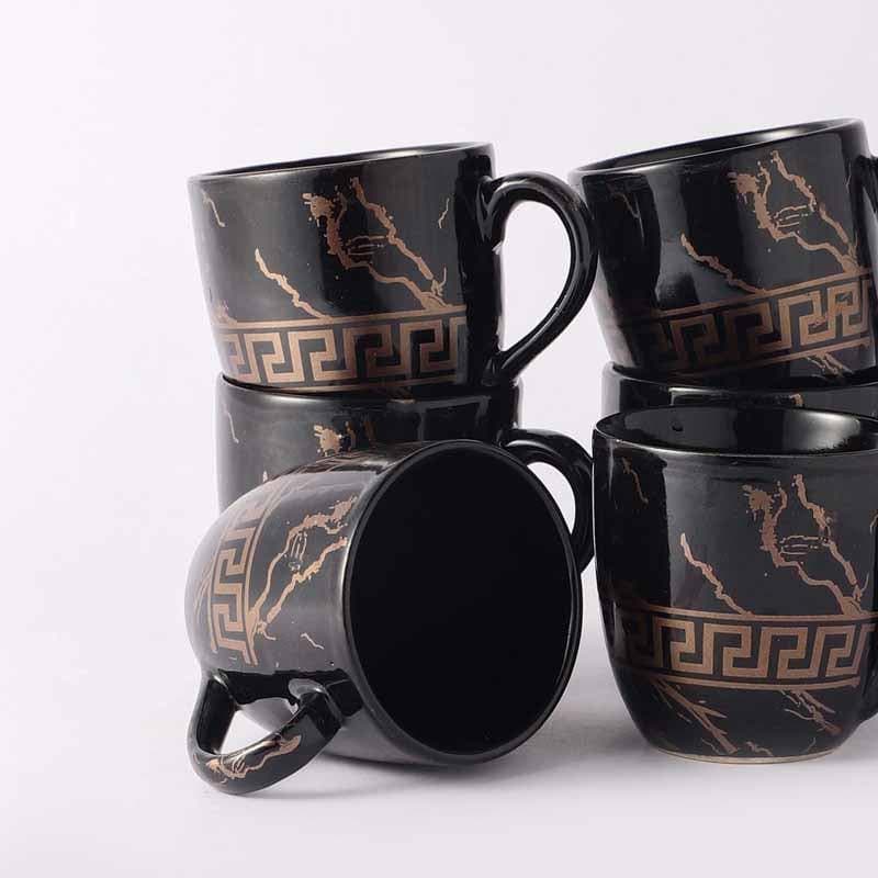 Buy Black Magic Mug - Set Of Six Coffee & Tea Mug from Vaaree