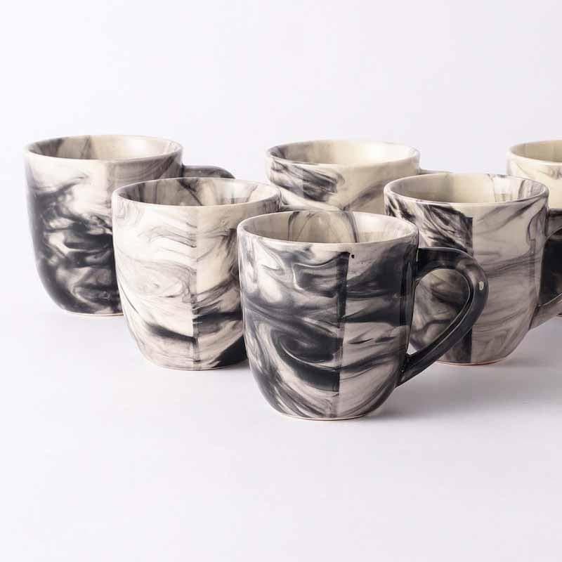 Buy Marble Spell Mug - Set Of Six Coffee & Tea Mug from Vaaree