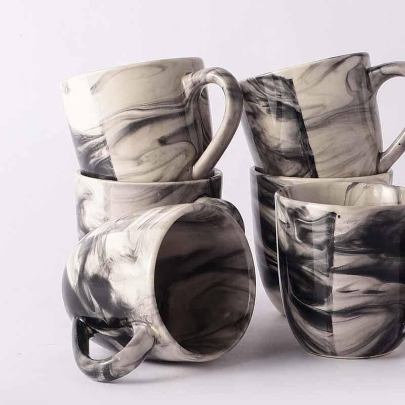 Buy Marble Spell Mug - Set Of Six Coffee & Tea Mug from Vaaree