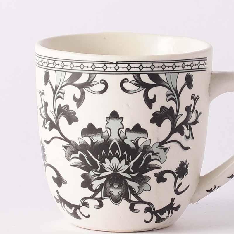 Buy Warli World Mug (White) - Set Of Six Coffee & Tea Mug from Vaaree