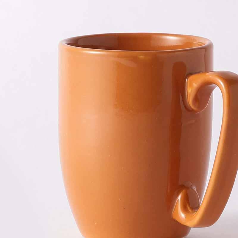 Buy Joy Cup (Orange) - Set Of Two Coffee Mug from Vaaree