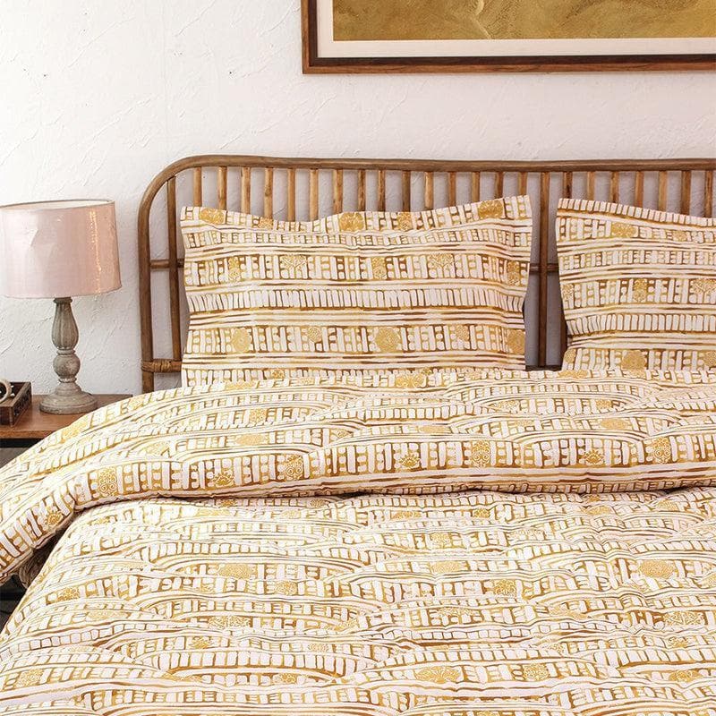Comforters & AC Quilts - Sanchi Double Comforter - Yellow