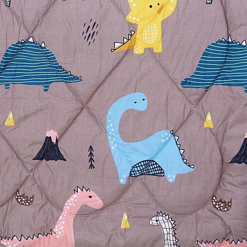 Buy Dino Doodle Kids Comforter Comforters & AC Quilts from Vaaree