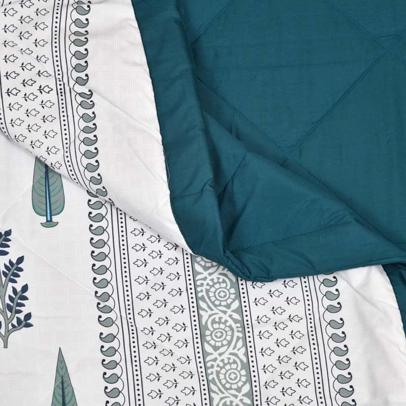 Buy Enchanting Firs Double Comforter Comforters & AC Quilts from Vaaree