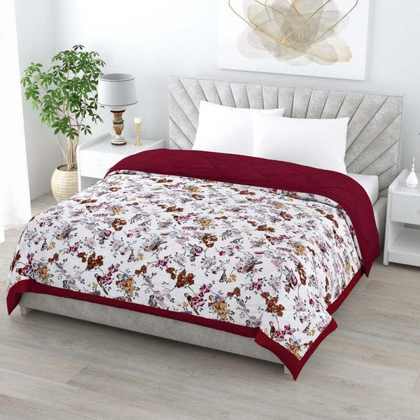 Buy Flock Fables Comforter - Red Comforters & AC Quilts from Vaaree