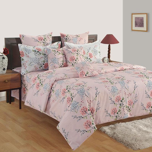 Comforters & AC Quilts - Light Pink Floral Comforter