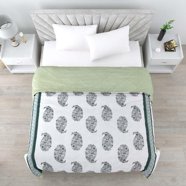 Buy Comforters & AC Quilts - Paisley Power Reversible Comforter at Vaaree online