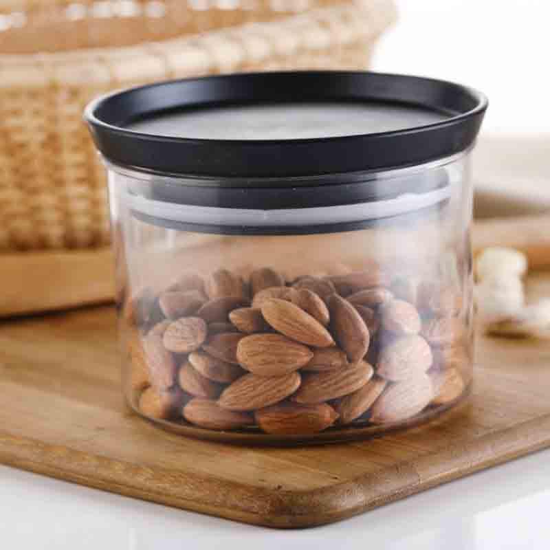 Buy Black Spice Squad Jars (600 ml each) - Set Of Six Container from Vaaree