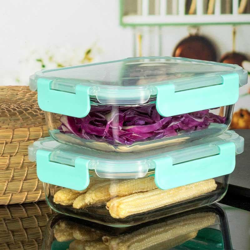 Container - Carino Lunch Box Rectangle - Set of Two