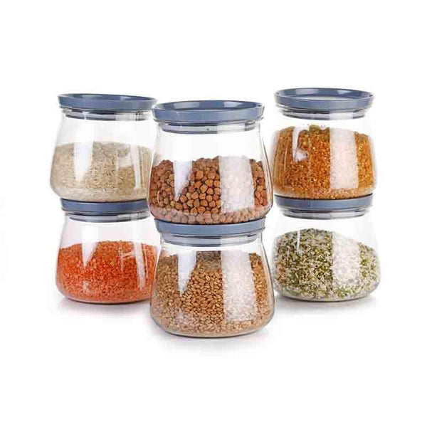 Container - Matukdi Airtight Container(900 ML Each) - Set Of 6