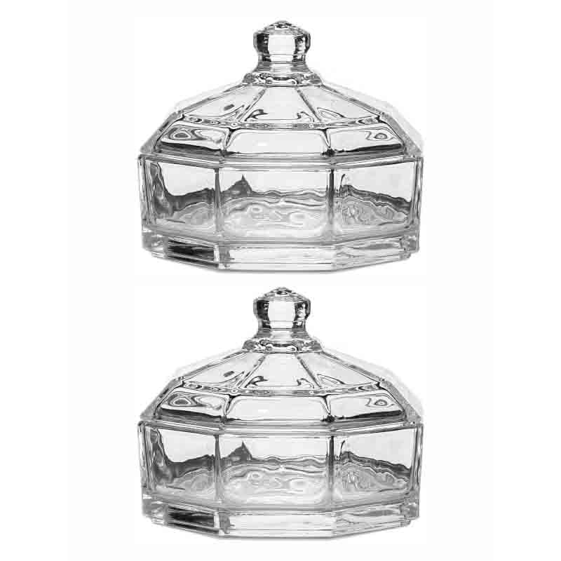 Buy Container - Retro Storage Bowl with Lid (280ML Each)- Set of Two at Vaaree online