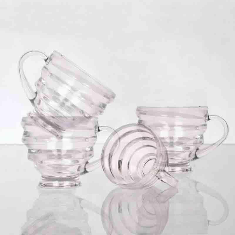 Cup - Crumpled Cup - Set Of Six