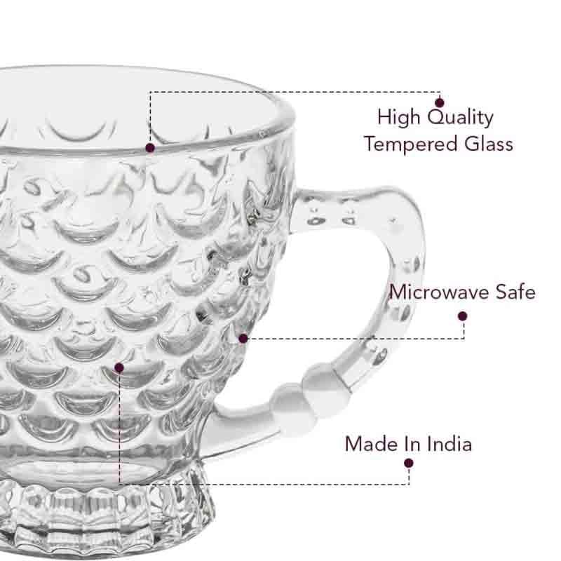 Buy Fish Scales Cup - Set Of Six Cup from Vaaree