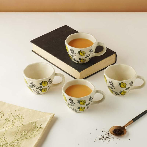 Cup - Lemony Cup- Set Of Four