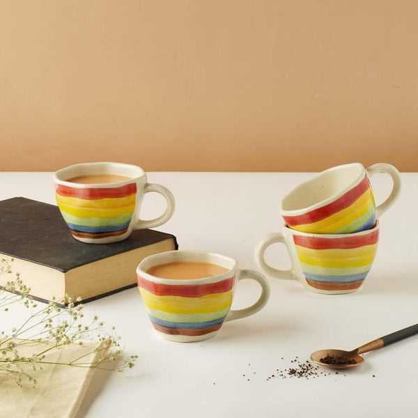 Cup - Rainbow Cup- Set Of Four