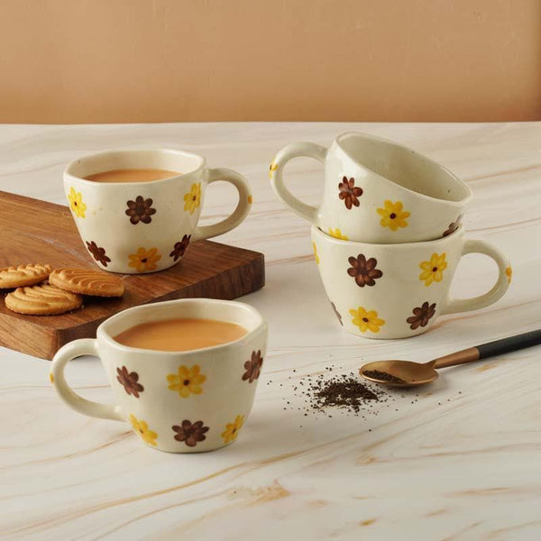 Cup - Sweet Spring Cup- Set Of Four