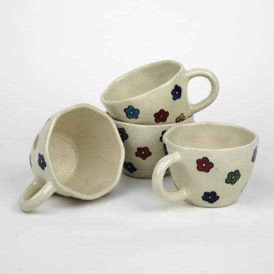 Cup - Sweet Spring Cup- Set Of Four