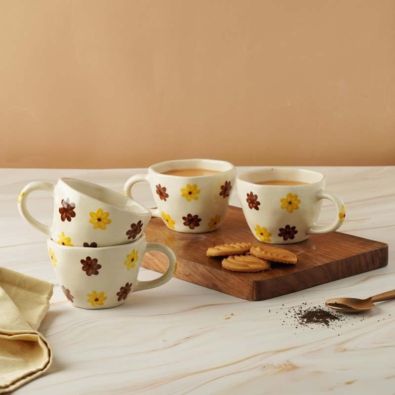 Cup - Sweet Spring Cup- Set Of Four