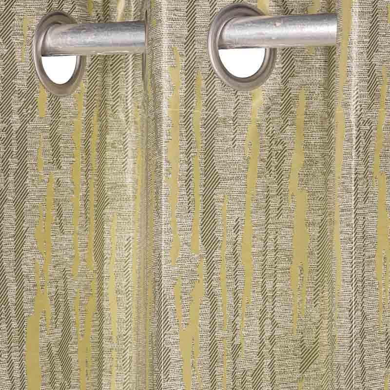 Buy Blotches Curtain - Grey Curtains from Vaaree