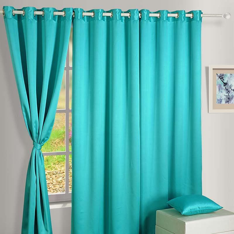 Buy Blue Castle Curtain Curtains from Vaaree