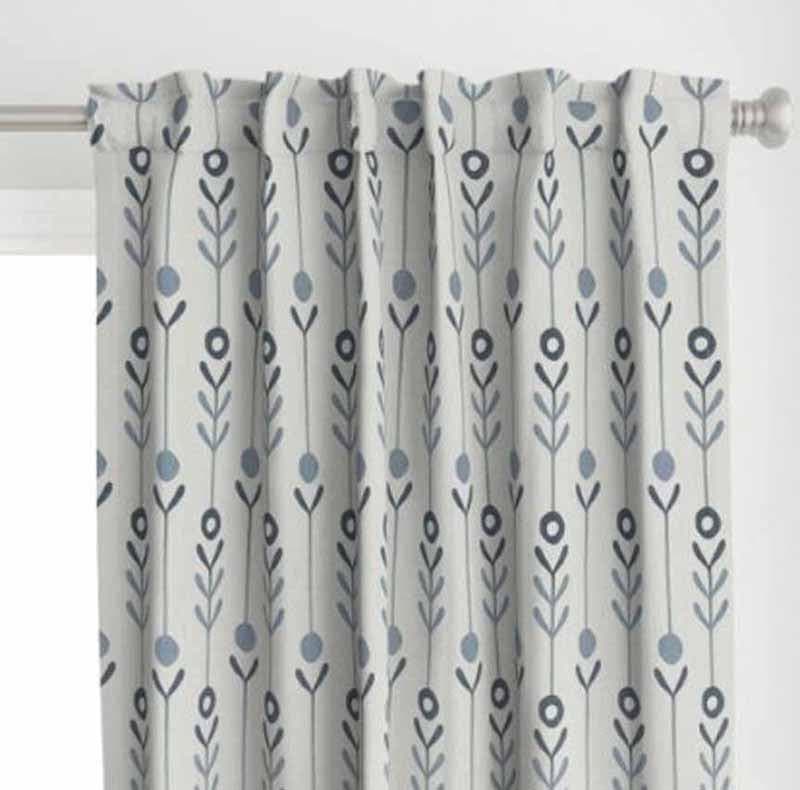 Buy Bumpy Florals Curtain Curtains from Vaaree