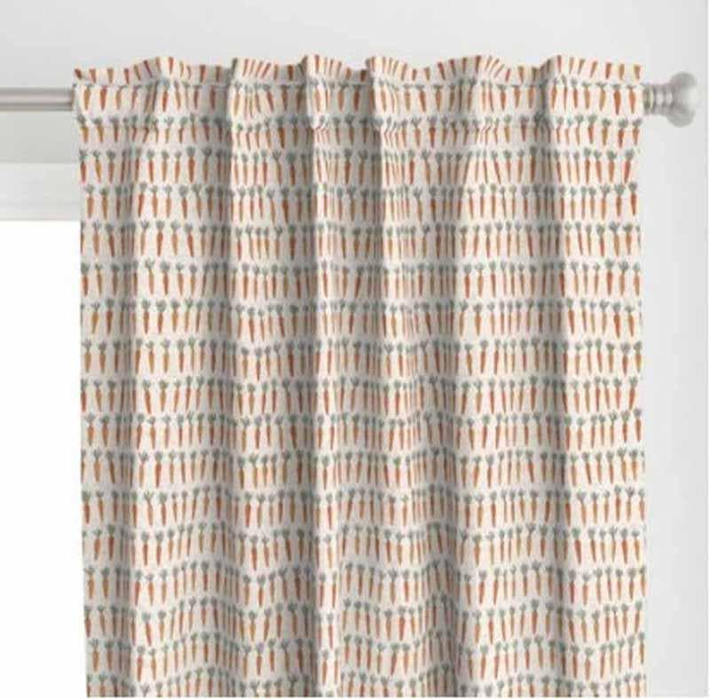 Curtains - Ca Ca Carroty Curtain