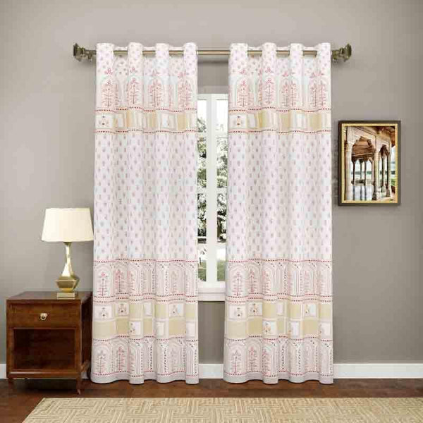 Buy Delilah Curtain Set - Red Curtains from Vaaree