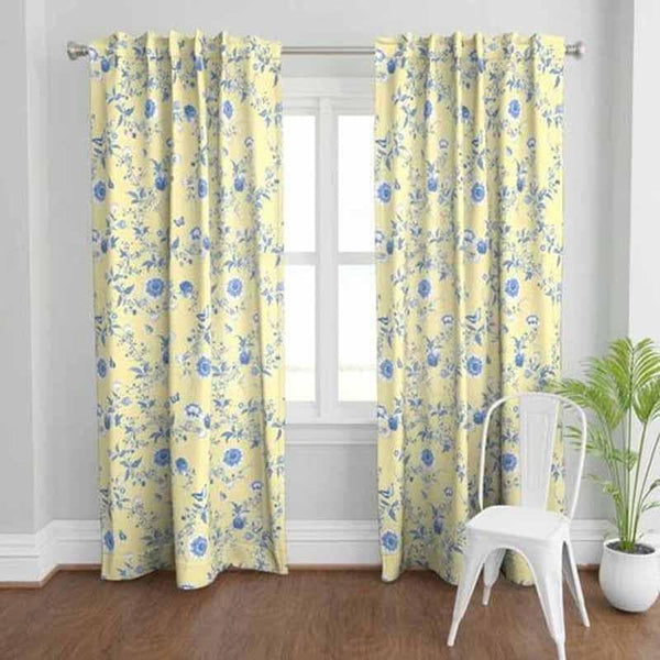 Buy Curtains - Entwined Florals Curtain at Vaaree online