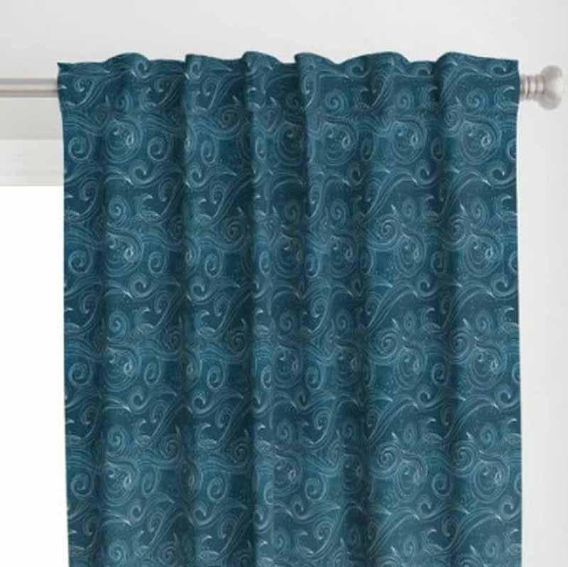 Buy Fairytale Waves Curtain Curtains from Vaaree