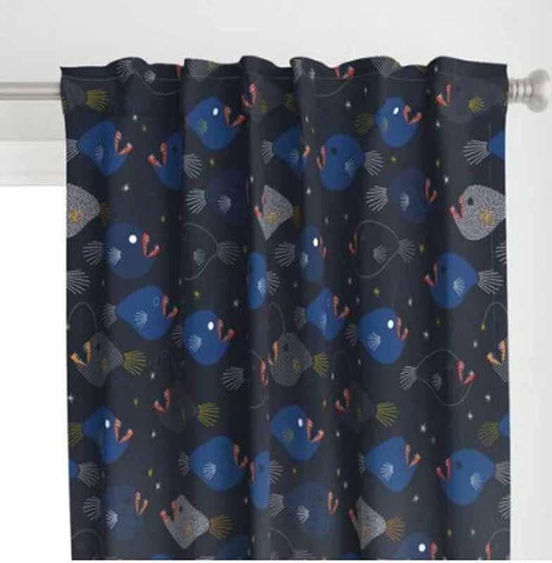 Buy Fishy Dip Curtain Curtains from Vaaree