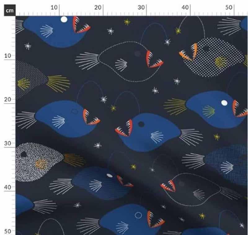 Buy Fishy Dip Curtain Curtains from Vaaree